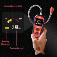 SENSYX SFD201 · Refrigerant + Combustible Gas Leak Detector · 2-in-1