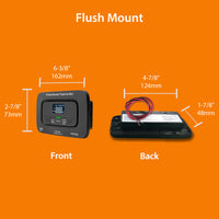 SENSYX PRC2000 · RV Propane + CO Detector · Flush Mount