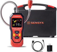 SENSYX SFD201 · Refrigerant + Combustible Gas Leak Detector · 2-in-1