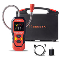 SENSYX SFD201 · Refrigerant + Combustible Gas Leak Detector · 2-in-1